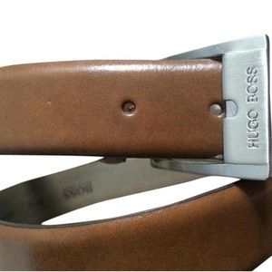 Light Brown Hugo Boss Leather Belt size 34